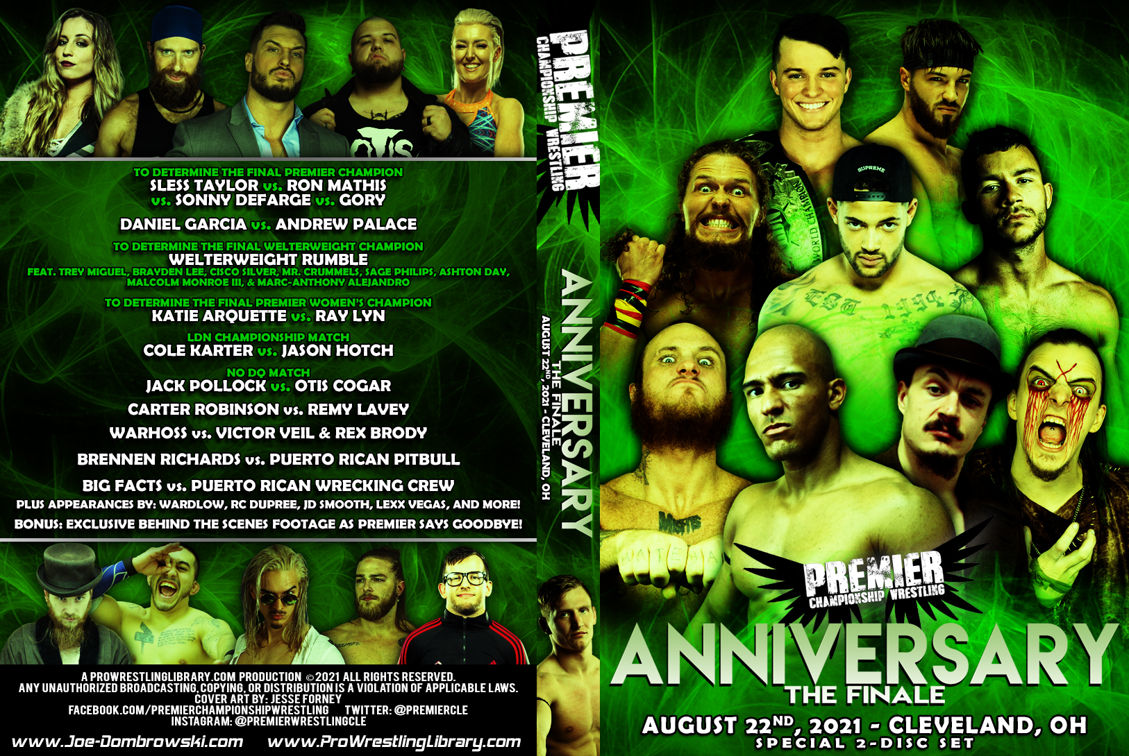 Premier Championship Wrestling DVD Store